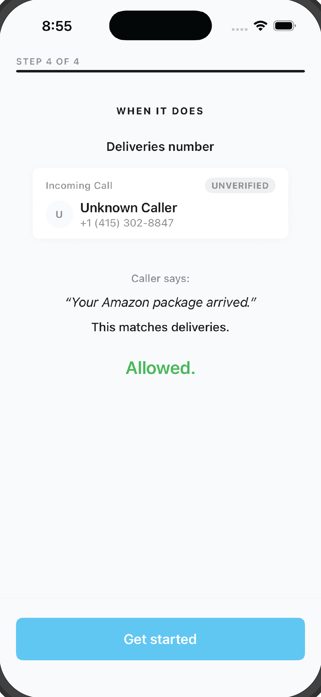 Call screening